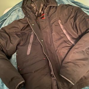 J. Whistler Men's Quilted Insulated Puffer Jacket